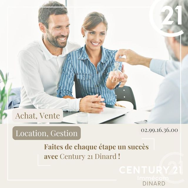 Appartement T2 à vendre - 2 pièces - 36.51 m2 - LA RICHARDAIS - 35 - BRETAGNE - Century 21 Immécom