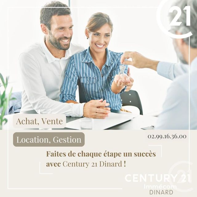 Appartement Duplex à vendre - 3 pièces - 69.75 m2 - DINARD - 35 - BRETAGNE - Century 21 Immécom