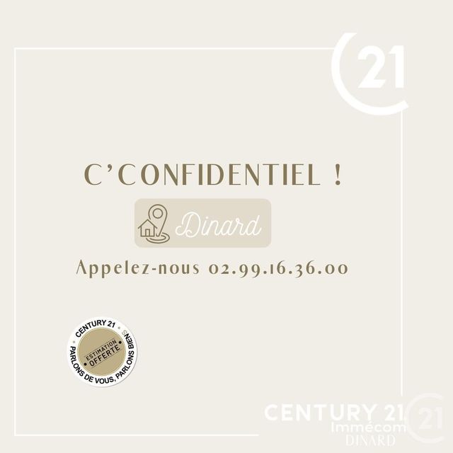 maison à vendre - 3 pièces - 56.0 m2 - DINARD - 35 - BRETAGNE - Century 21 Immécom