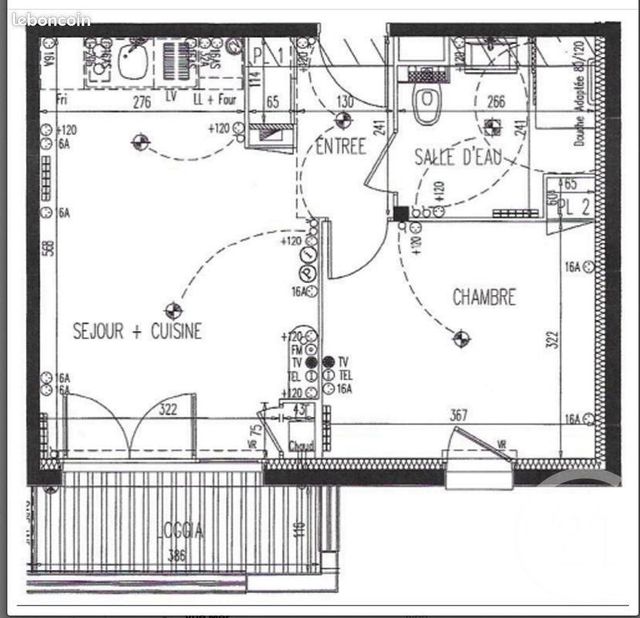 Appartement T2 à vendre - 2 pièces - 41.16 m2 - PLEURTUIT - 35 - BRETAGNE - Century 21 Immécom